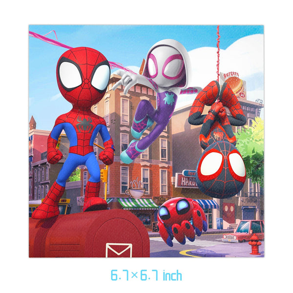 Spiderman And His Amazing Friends Tableware Party Supplies Birthday Decoration