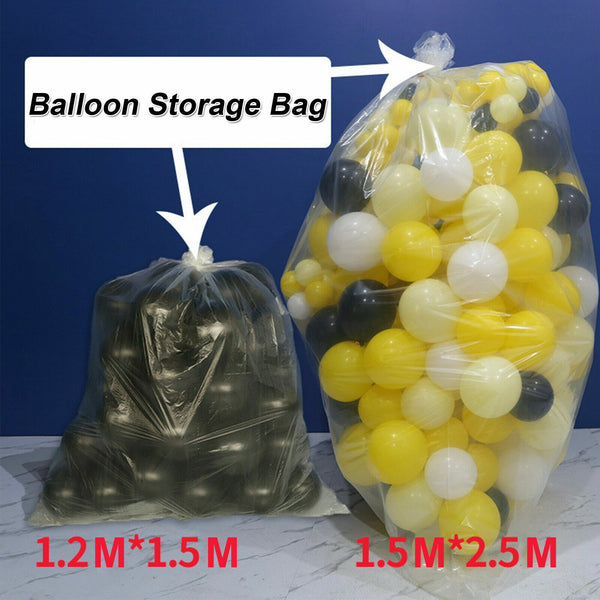 1.5Mx2.5M Extra Heavy Duty Large Plastic Balloon Storage Bags Clear  Poly Bag