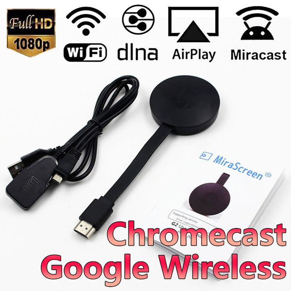 For Chromecast Google Wireless HDMI-Compatible HD Display Media Streaming Video