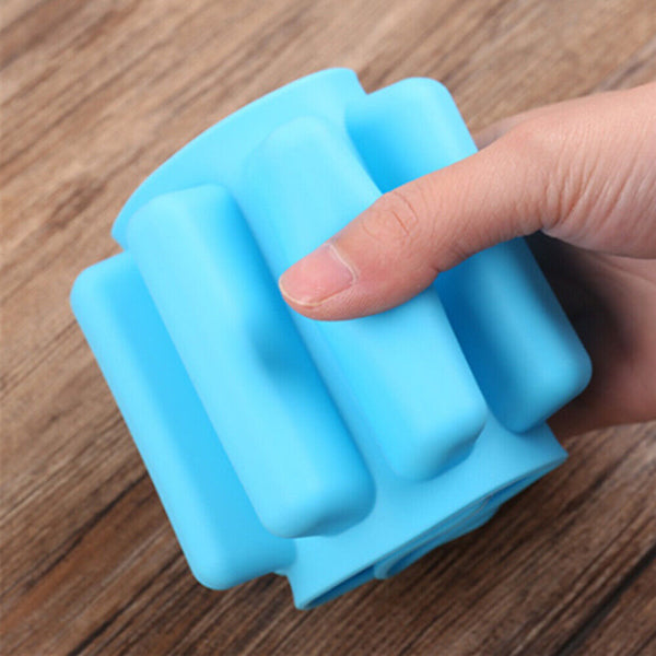 10 Mold Shape Grids Whisky Refrigerate Cocktail Strip Silicone Ice Cube Tray