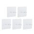 20PCS Adhesive Hook Clips Shelf Support Holders Transparent No Drill Wall Hooks