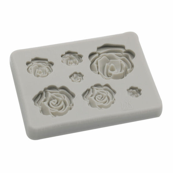 3D Silicone Flower Lace Fondant Mould Cake Border Decor Baking Mold Sugarcraft