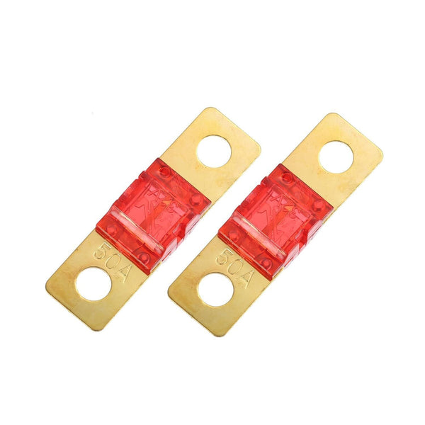 5PCS 50 AMP Midi Fuses for Dual Battery ANS Fuse Holder Solar Caravan Kit