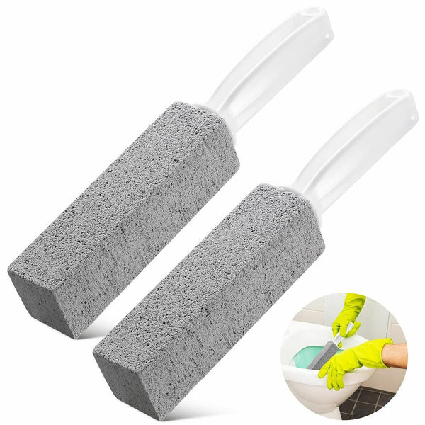 Long handle toilet cleaning brush no dead angle scrub for deep clean bathroom