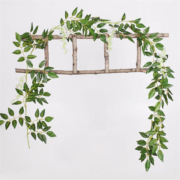 2M Artificial Greenery Eucalyptus Leaf Vine Garland Plant Party Wedding Decorate