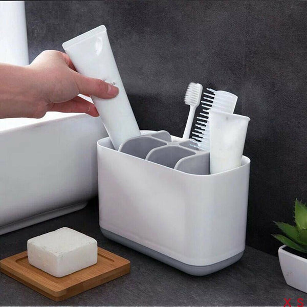 Electric Toothbrush Holder Bathroom Caddy Storage Large Multifunction Organizer