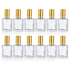 24PCS 15ml Glass Perfume Spray Bottles – Refillable Fine Mist Atomizers