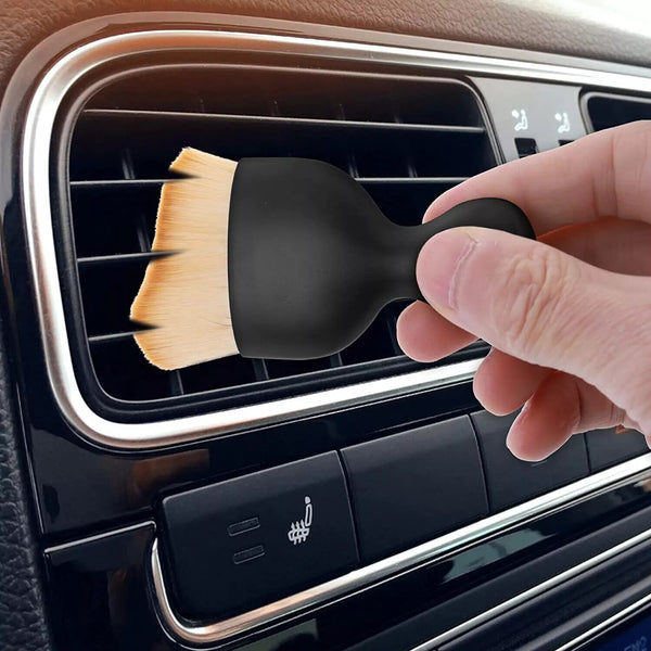 4PCS Car Detailing Brush Set Soft Bristle Interior Cleaning Brushes