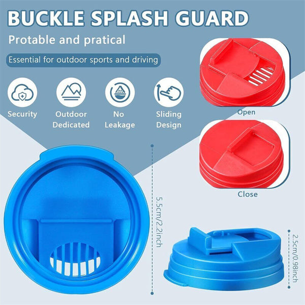 6PCS Beverage Can Lid Caps Reusable Soda Drink Covers Can Sealer Protectors