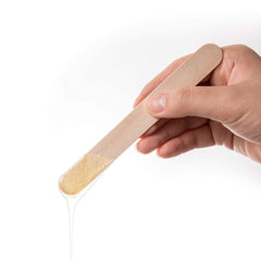 300 Pack Wooden Waxing Spatulas – Disposable Wax Applicator Sticks for Hair Removal and Craft Use