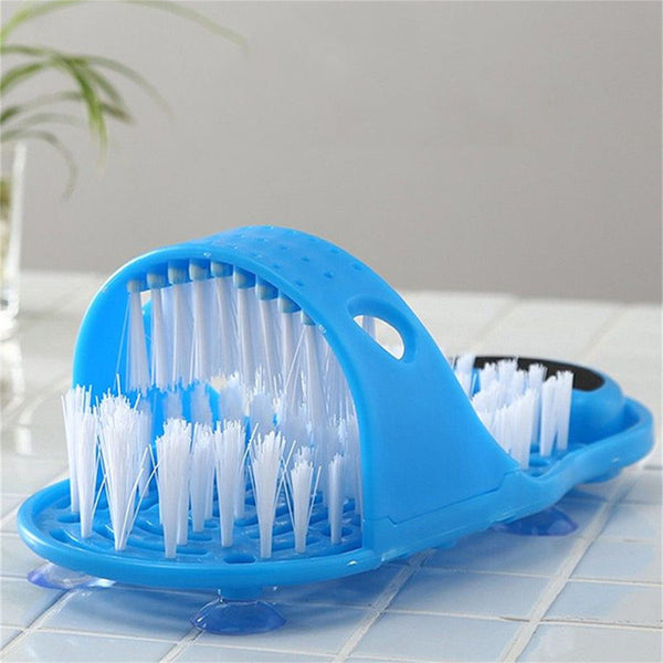 2PCS Foot Scrubber Shower Massager Brush Non Slip Foot Cleaner Exfoliator