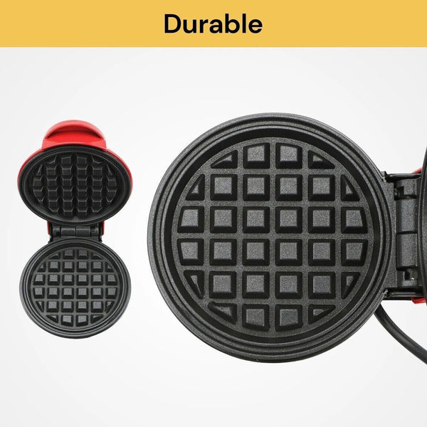 Mini Waffle Maker Non Stick Baking Pan Pancake Heating Breakfast Making Machine
