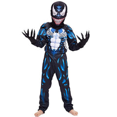 Venom Costume Kids Boys Superhero Muscle Jumpsuit Book Week Halloween Fancy Dress