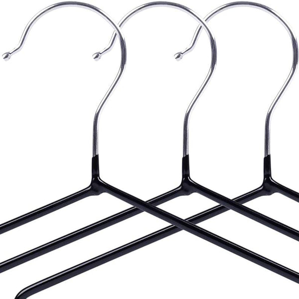 50 Pack Metal Clothes Hangers – Non Slip Rubber Coated Wire Hangers for Suits, Coats and Shirts