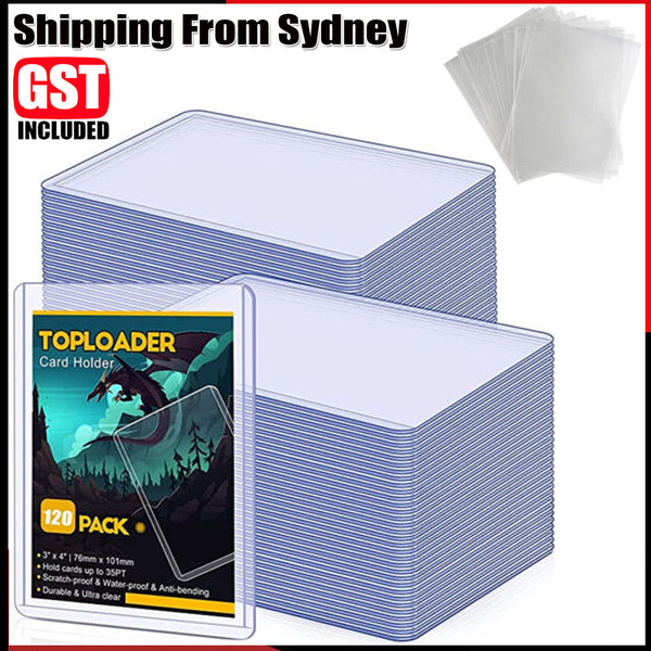 25 Pieces Regular 35pt Toploaders 3x4