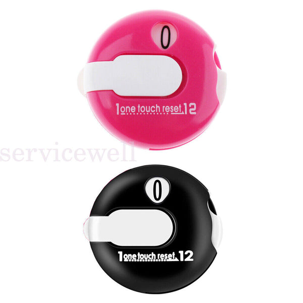 Mini Golf Score Stroke Counter Keeper One Touch Reset Simple Attach to Gloves AU