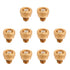 30pcs Brass Misting Nozzles Water Mister Sprinkle fits Cooling System 3/16 0.3mm