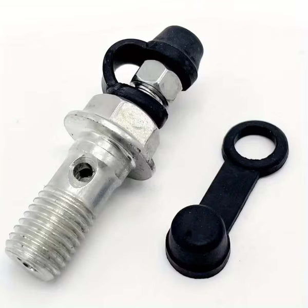 80X Set Brake Bleeder Screw Caps Grease Zerk Fitting Cap Rubber Dust Cover New