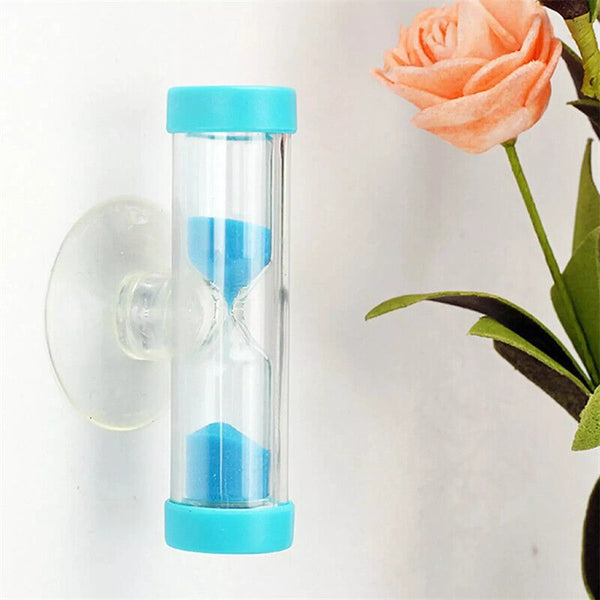 6X Suction Cup Hourglass for Tooth Brushing Shower Timer Suction Cup Count Down