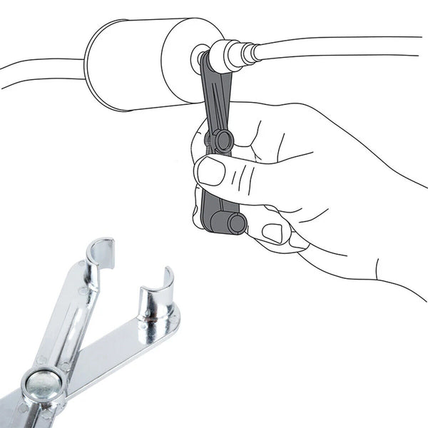 Automobile Quick Connector Tool Multipurpose Air Conditioning Fuel Tubing Wrench