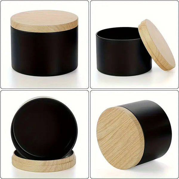 4OZ Candle Making Tins Candle Jars Metal For Wax Soy Making Container