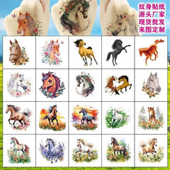 Temporary Tattoos 20 Pack - Waterproof Tattoo Stickers for Kids Party Bags
