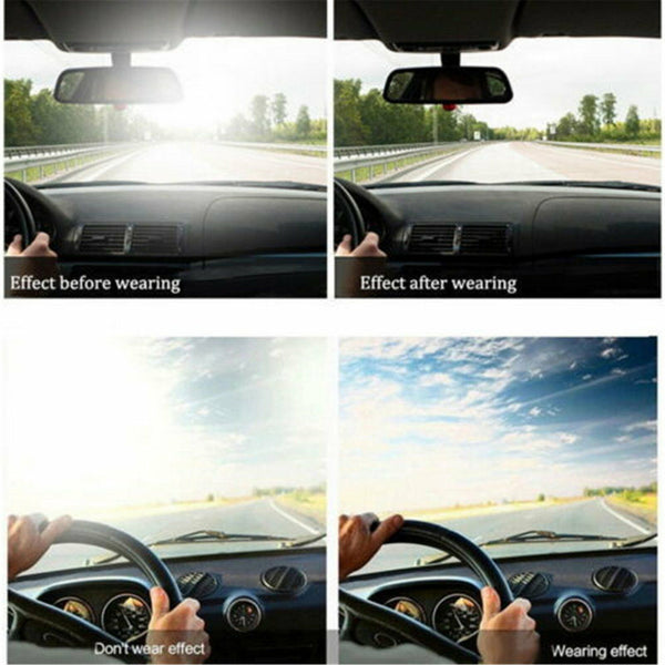 Photochromic Polarised Clip On Flip Sunglasses Pilot Polarized Fishing EyewearAU