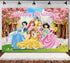 New Princess Backdrop Banner Party Supplies Kids Birthday Decoration