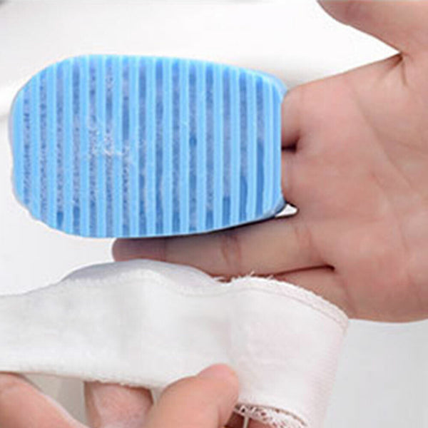 Flexible Silicone Anti Skid Washing Brush Cute Scrub Washboard Cleaning