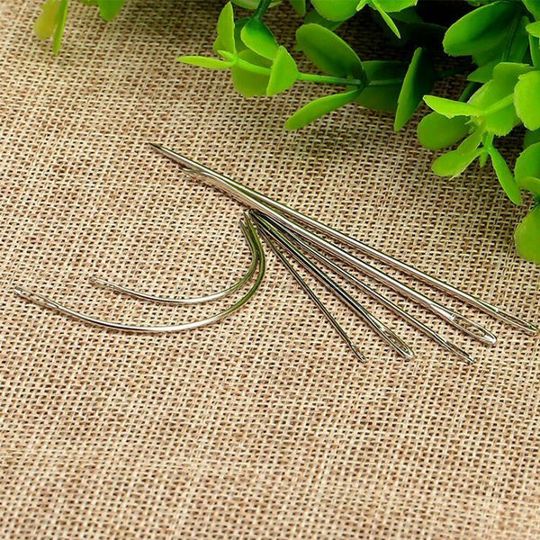 Upholstery Needles Set Sewing Kit Curved Sewing Leather Canvas Carpet Sofa 7pcs