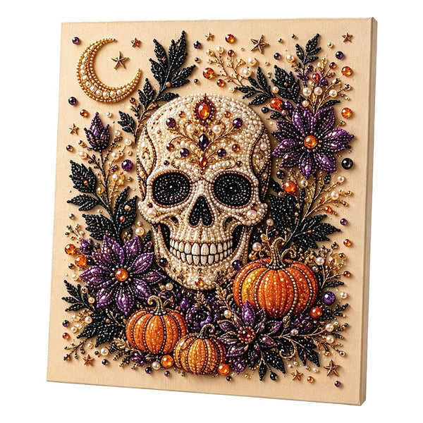 Halloween Ghost Pearl Art DIY Kit 3D Diamond Painting Craft Home Decor Gift