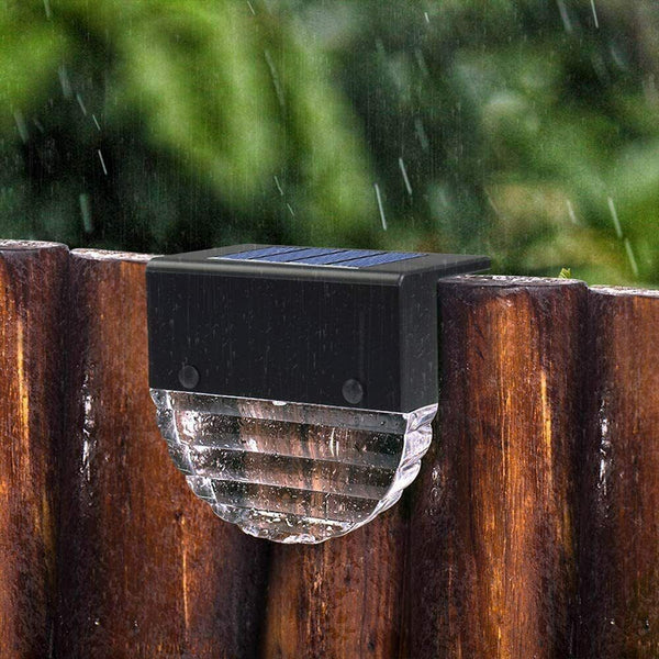 NEW Waterproof Solar Deck Lights for Outdoor Patio Stairs Yard Garden Pathway AU