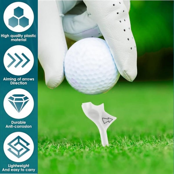 16/32PCS Golf Tees Increases Speed Stand Balls Support Base Golf Holder Golf Tee