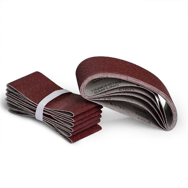 10X 100x610mm Sanding Belt 80 120 180 Mixed Grit Abrasive Grinding Sander Sheet