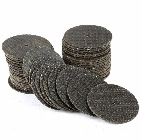 60Pcs Mini Cut Off Wheel Cutting Disc Drill For Dremel Rotary Mandrel Multi Tool