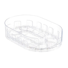 Fridge Organiser – 360 Rotating Clear Storage Tray & Kitchen Carousel