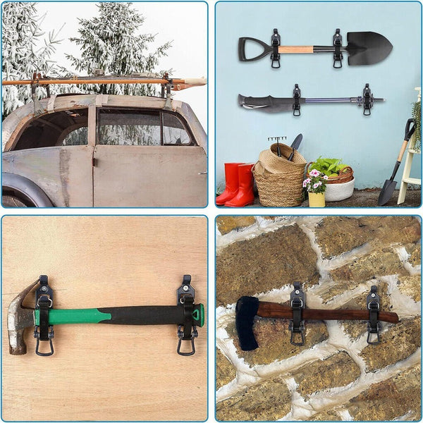 Shovel Mount Heavy Duty Quick Release Axe Holder Mount Kits for Roof Rack