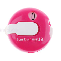 Mini Golf Score Stroke Counter Keeper One Touch Reset Simple Attach to Gloves AU