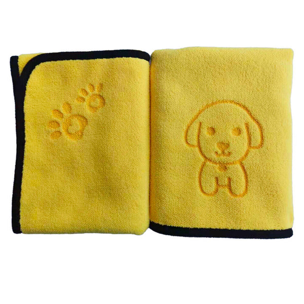 Pet Super Clothes Drying Absorbent Sleepwear Bathrobe Robe Soft Robe Dog Towel