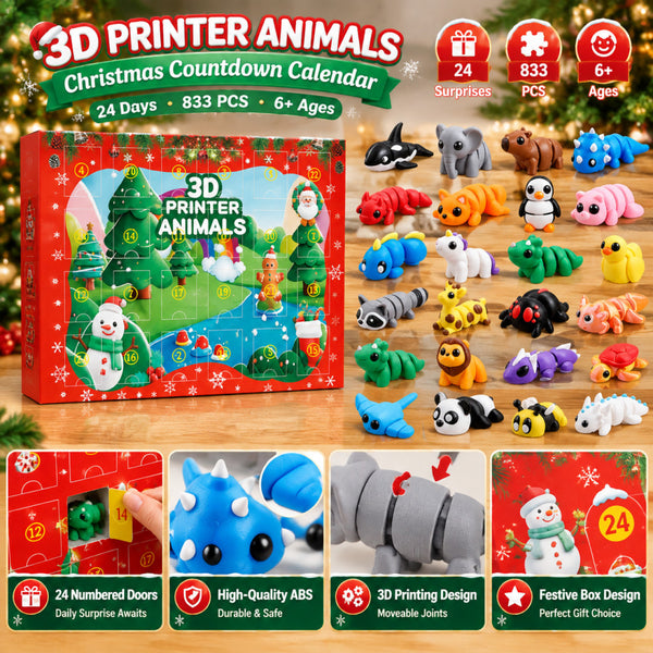 24PCS Advent Calendar 2026 Christmas Tree Building Set Boxes Countdown Block AU