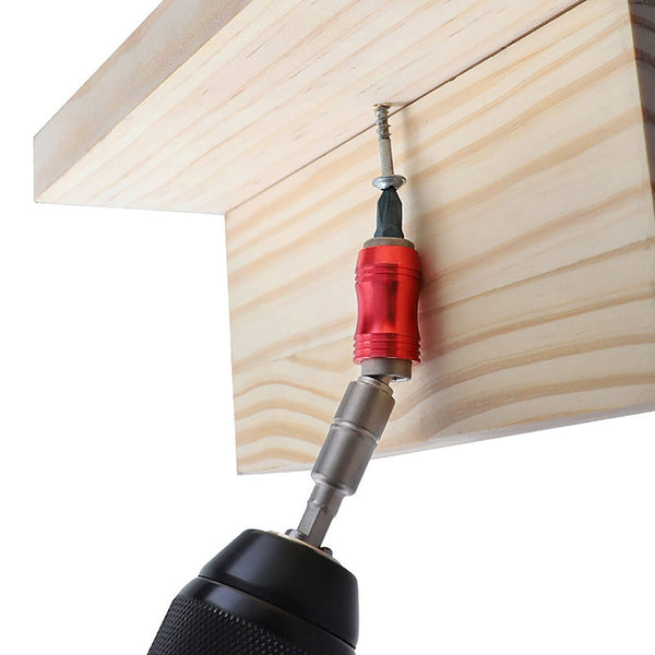 Magnetic Pivot Drill Bits Holder 6.35mm Impact Pivoting Swivel Screw Drill
