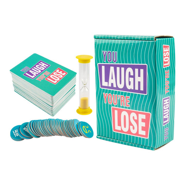 You Laugh You're Out Board Game Christmas Party Family Gathering Card Games