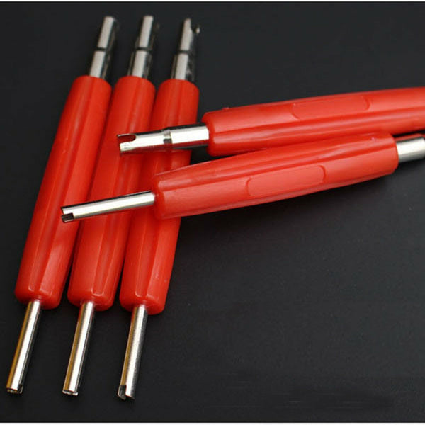4X 2Way Tyre Valve Stem Remover Removal Repair Tool Key Bike Motorcycle Vehicles