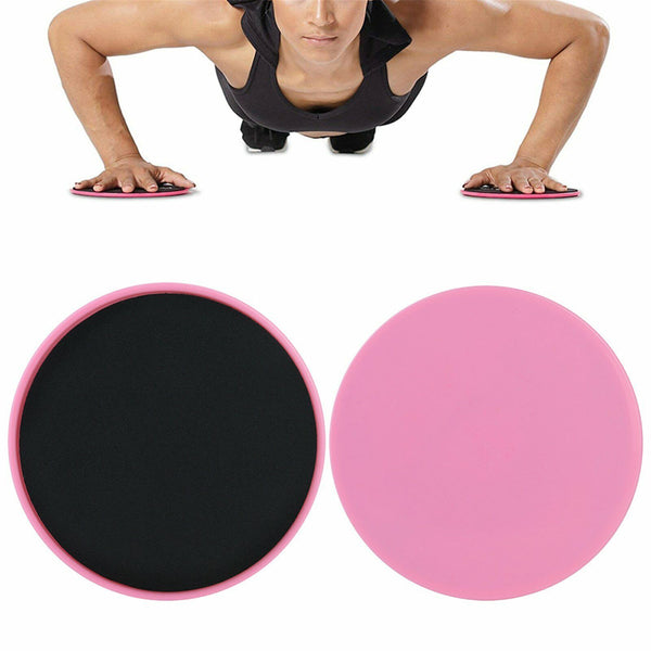 4PCS Gliding Sliding Discs Core Sliders Yoga Fitness Home Gym Exercise Stretch