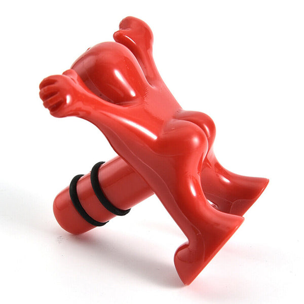 Funny Happy Beer Bottle Opener RC Red Man Wine Stopper Novelty