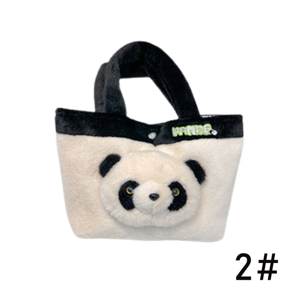 Cute Panda Plush Crossbody Bag | Kids Shoulder Purse for Girls & Travel Gifts