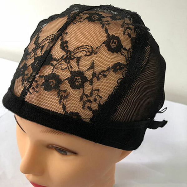 Wig Cap Hair Net For Making Wigs Adjustable Straps * Hair Mesh Lace Weaving Caps