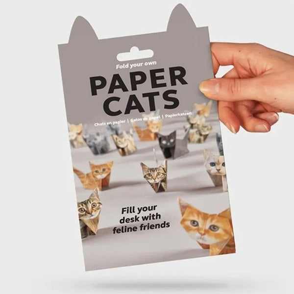 DIY Paper Cats - 50 Sheets DIY Origami Paper To Fold Cute Cat Figures Halloween