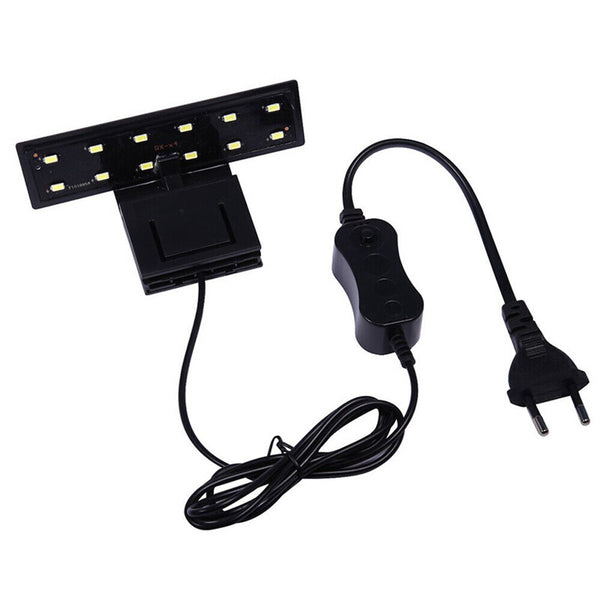 Super Slim 10W LED Waterproof Aquarium Light Fish Tank Plant Grow Clip Lamp