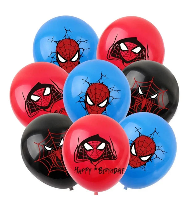 Spiderman Birthday Party Paper Lolly Loot Bag Box Balloons Stickers Party Favour